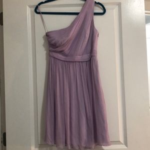 Lavender JCrew Bridesmaid Dress